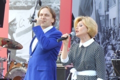 Выступление на День победы с Ириной Климовой (9.05.2015)